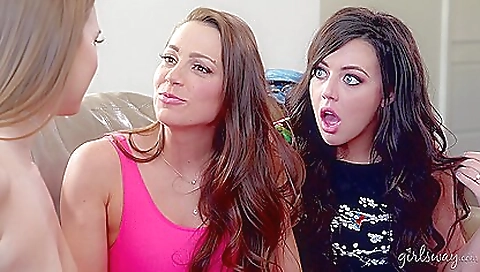 Sexy chick masturbation with a dildo