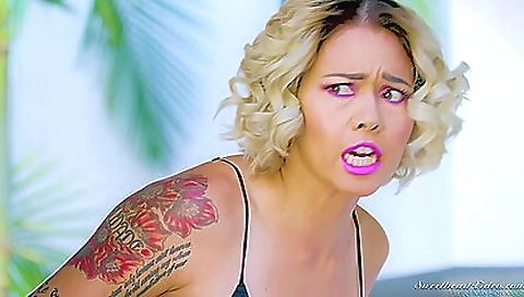 Milfan, sexyy dimples movements otk with a milf