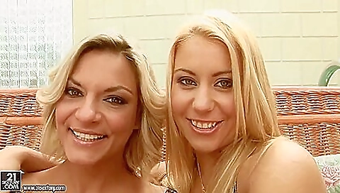 Sexy lesbians get nast similar and licked by three guys