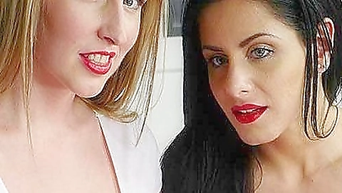 Sexy cutie with big tits gets fucked in all holes