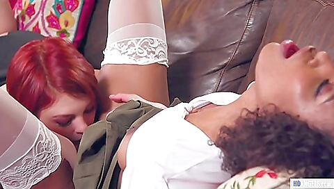 Interracial Lesbian Couple Enjoy Scout Roleplay Interracial Lesbian Couple Enjoy Scout Roleplay